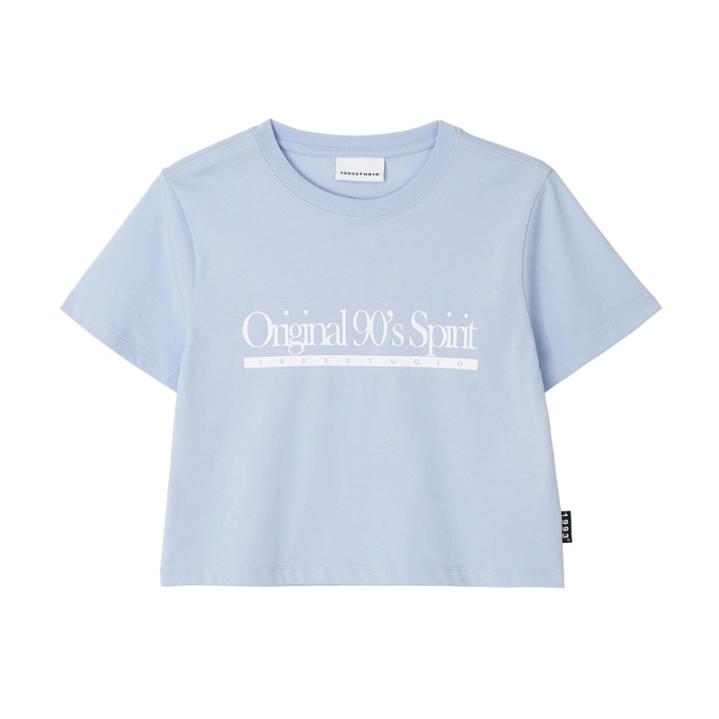 오리지널 90S 레귤러 티셔츠_스카이블루